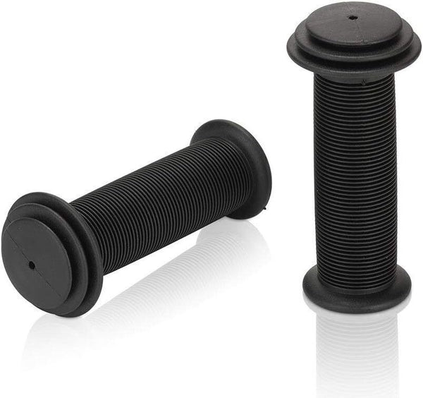 XLC Children�s Bicycle Grips 100mm Black Non-Slip Handlebar