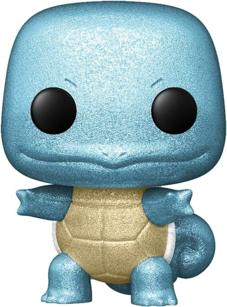 Funko Pop! Games: Pokomon - Squirtle (Diamond Glitter 2021 Summer Convention Exc