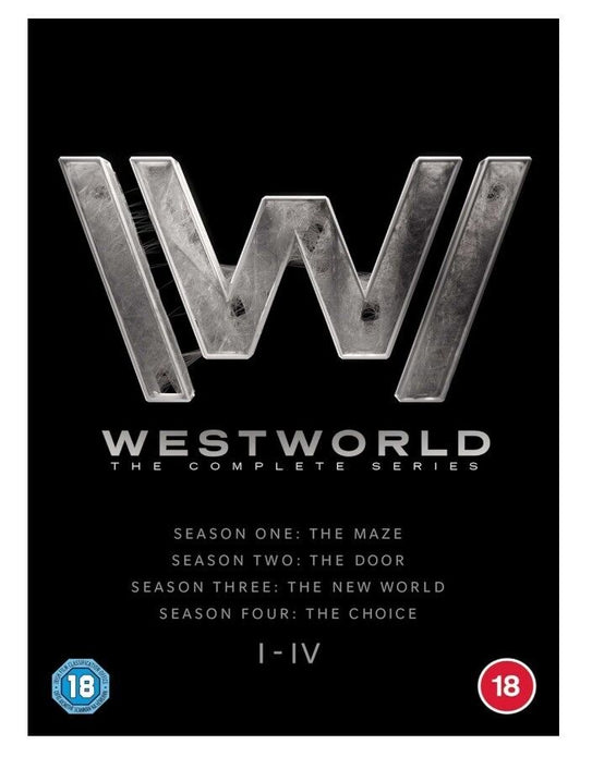 Westworld Complete Series DVD Box Set - Sci-Fi TV Show, Free UK Shipping