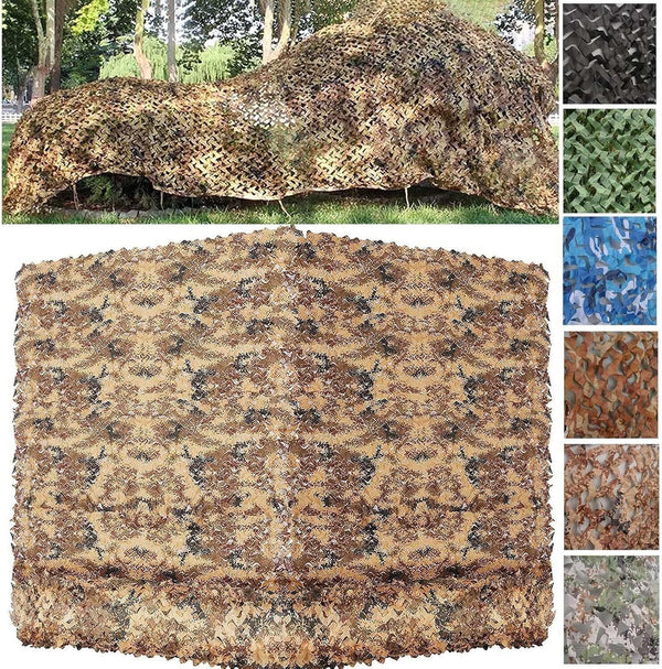 3x3m Camouflage Net Camo Netting Hunting Shooting Hide Outdoor Camping Cover