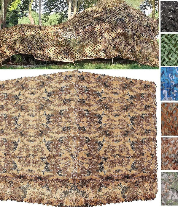 3x3m Camouflage Net Camo Netting Hunting Shooting Hide Outdoor Camping Cover