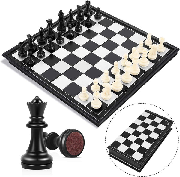 Peradix Magnetic Travel Chess Set - Folding Board & Pieces