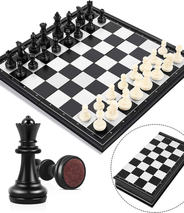 Peradix Magnetic Travel Chess Set - Folding Board & Pieces