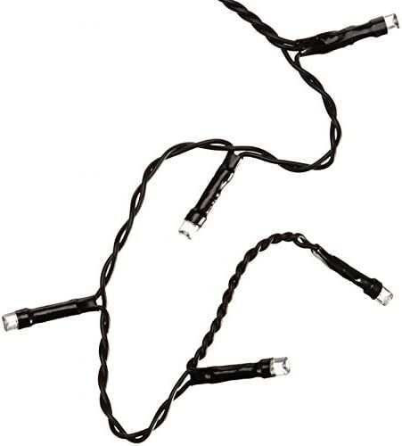 Star LED Garden Fairy Lights Lightchain 80 Lights - 8m - Multi-Coloured -