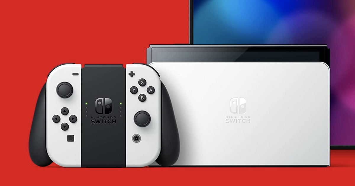 Nintendo Switch Oled Model Console 64GB - White **
