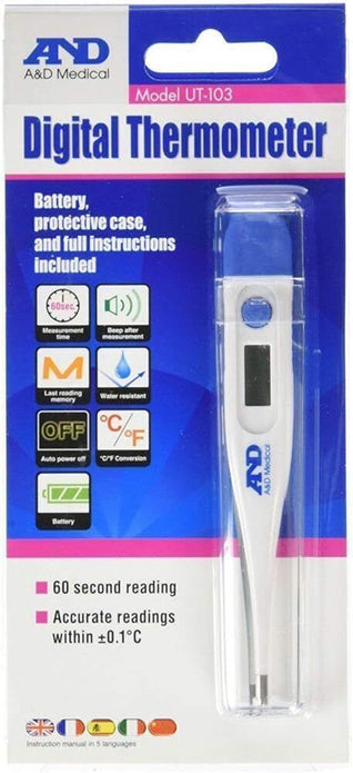 A&D Medical UT-103 Digital Thermometer - Fast Accurate Readings