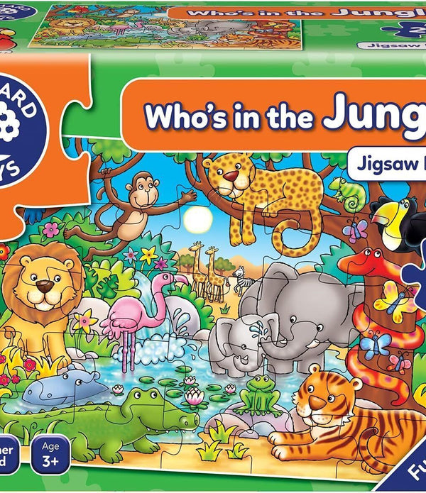 Who's In The Jungle - Interactive Kids Board Game