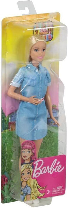 Barbie Dreamhouse Adventures Barbie Teenager Doll Blonde with Denim Dress