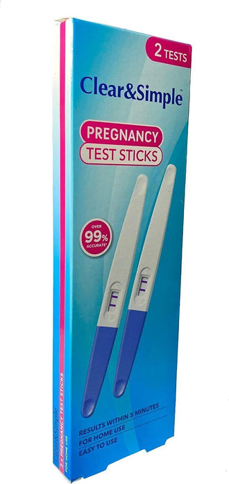 2 x Pregnancy Tests -  Early Family Planning Urine Test Over 99% Accurate