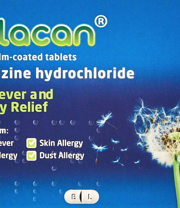 Allacan Hayfever Tablets, 12 Months Supply, 2 Boxes x 30