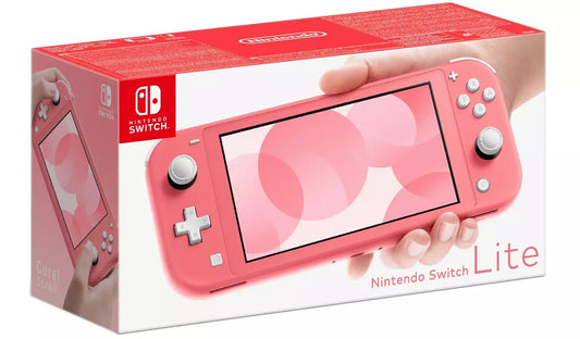 Nintendo Switch Lite Handheld Console - Coral