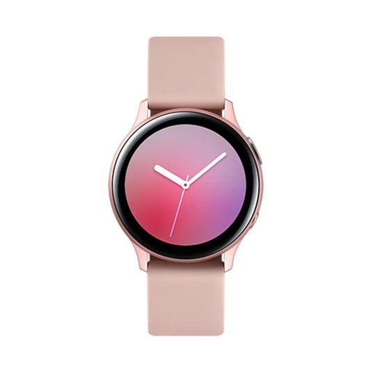 Samsung Galaxy Watch Active2 (Bluetooth, 40mm) Gold Aluminium Case + Pink Strap