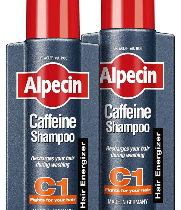 Alpecin Caffeine Shampoo Pack of 2 Hair Loss Prevention