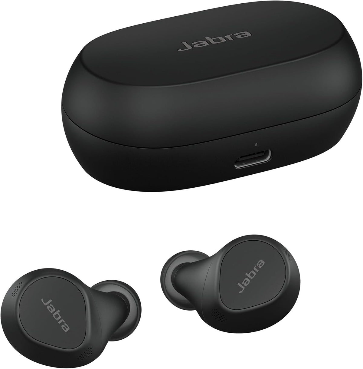Jabra Elite 7 Pro Wireless Bluetooth Noise-Cancelling Earbuds - Black