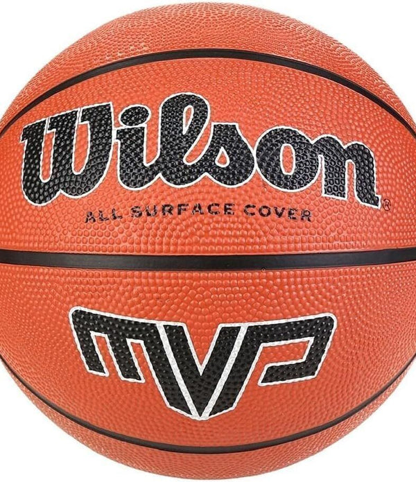 Basket Ball Ball Wilson MVP - Brown - Size 7,  Indoor Game Basketball Ball