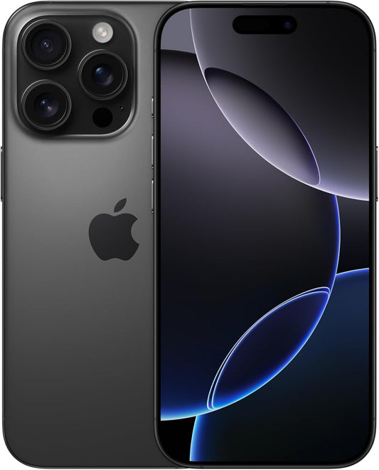 Apple iPhone 16 Pro Black Titanium 256GB 5G Unlocked & SIM Free Smartphone
