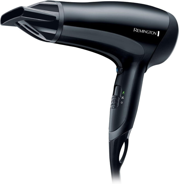 Remington D3010 Power Dry 2000W Hairdryer (Black, Ceramic Ionic)