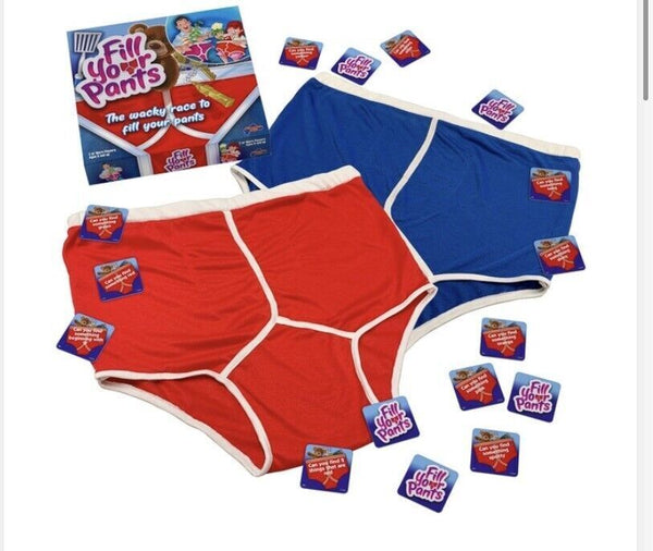 Fill Your Pants Game Scavenger Hunt Family Friends Fun Set - NEW, DAMAGED BOX