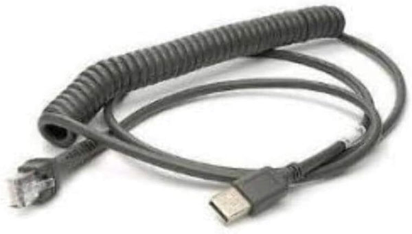 Zebra USB A RJ-45 Adaptor Cable Connector Black 3.6m | Durable Connection