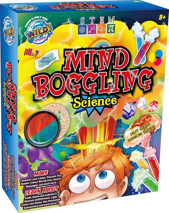 WILD! Science - MIND BOGGLING Kids Science Experiments. Chemical Lava Lamps etc