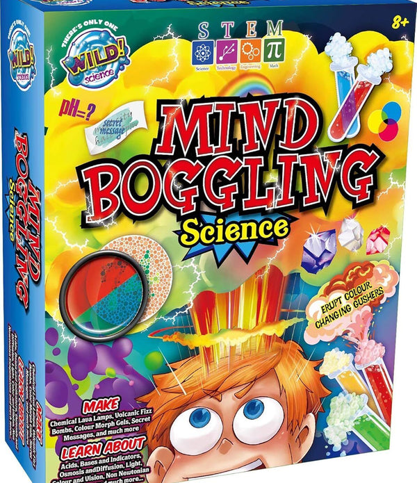 WILD! Science - MIND BOGGLING Kids Science Experiments. Chemical Lava Lamps etc