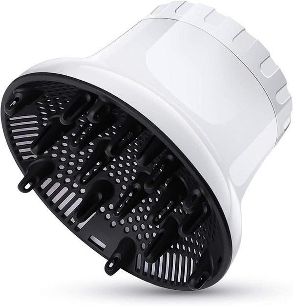 Universal Hair Diffuser Attachment, Adjustable Nozzle for Curly Hair, Fits Most
