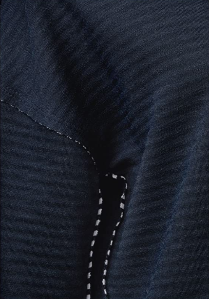 Street One Women's Sweatshirt ,Crew Neck, Long Sleeve, Size 18 UK, Night Blue
