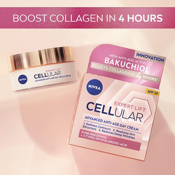 NIVEA Hyaluron Cellular Elasticity Filler Day Cream SPF30 � Anti-Wrinkle