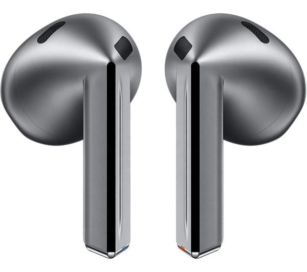 SAMSUNG Galaxy Buds3 Wireless Bluetooth Noise-Cancelling Earbuds - Silver