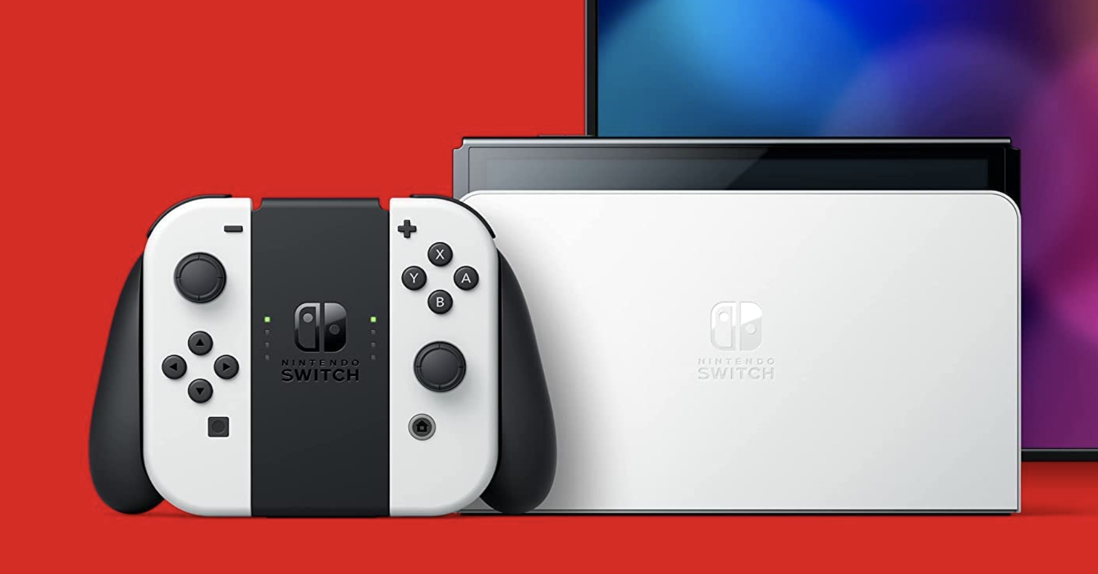 Nintendo Switch - (Oled Model) -  White