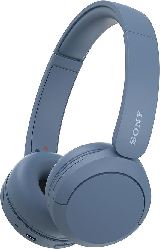 Sony Wh-Ch520 Bluetooth Wireless On-Ear Headphones With Mic/Remote, Blue - Good