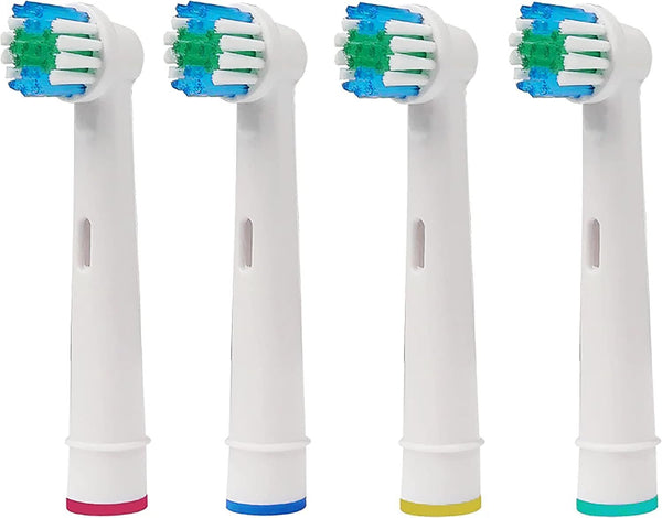 3 Pack of 4 Toothbrush Heads - Compatible with Or al B Bra un Electric Brushes