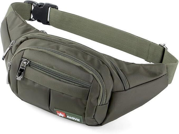 Running & Hiking Bumbag Fanny Pack Waist Bag Outdoor Sport Olive