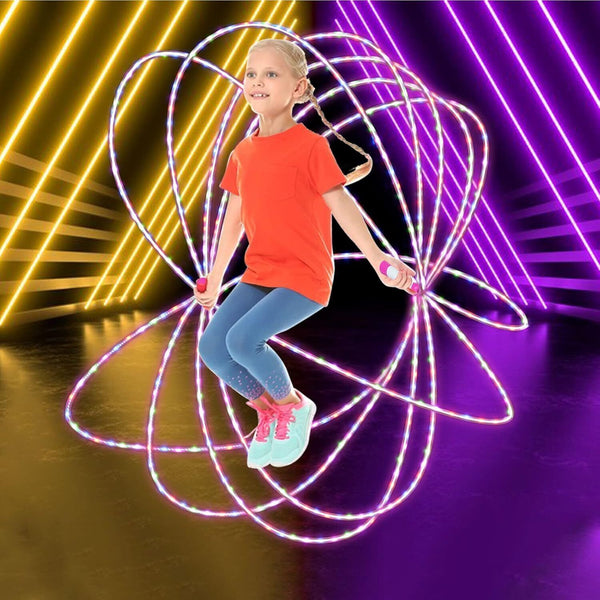YongnKids Skipping Rope - Adjustable for Kids & Adults Fitness Training
