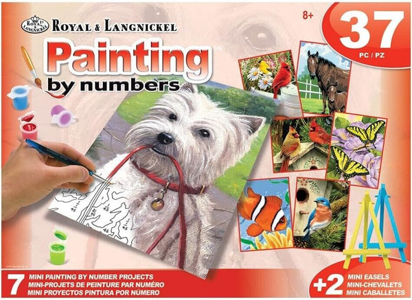 Royal & Langnickel AVS-PBN213 Variety Pack Paint by numbers Animal Set