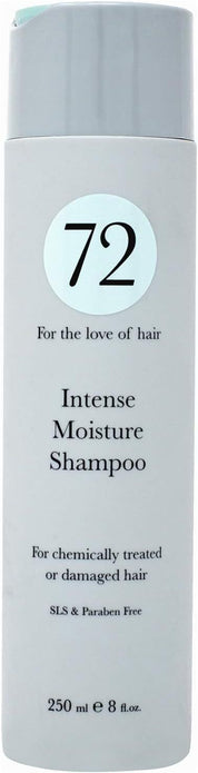 72 Hair Intense Moisture Shampoo For Chemically Treated & Damaged Hair 250ml