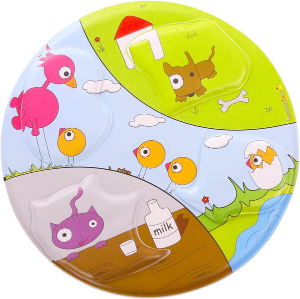 Bath Toy - Space & Day Pack , 2 Floating Bath Puzzles (Beezeebee Bee) 18 months+