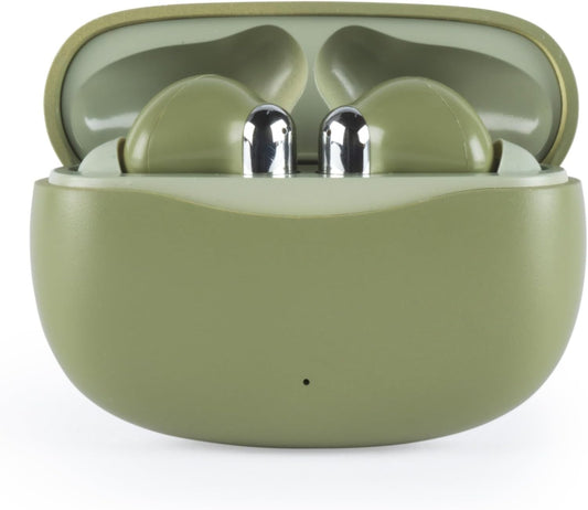 Intempo Wireless Bluetooth Noise-cancelling Headphones Olive