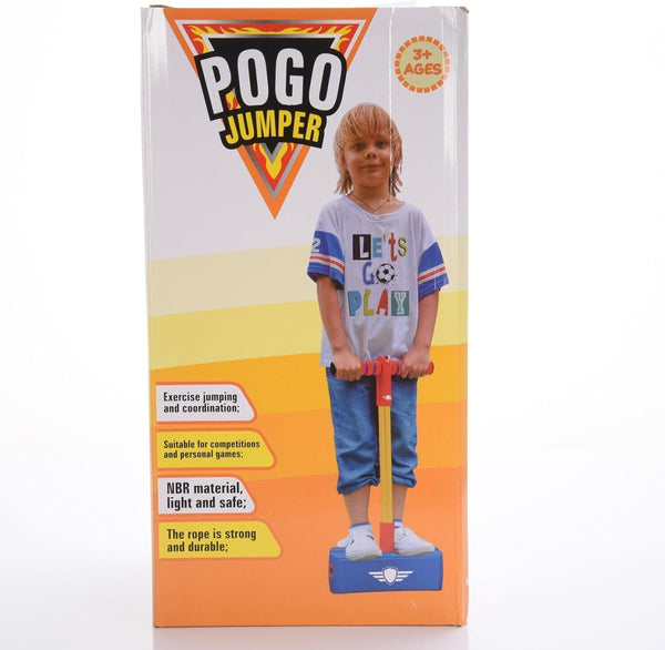 Pogo Stick for Children - Blue, Up to 110kg