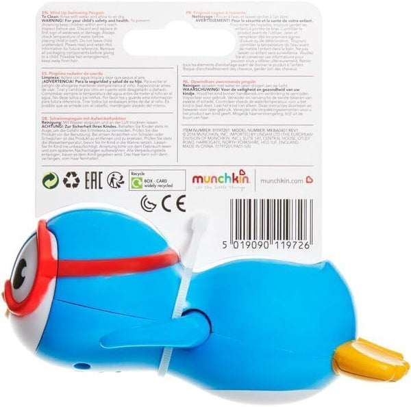 Munchkin Swimming Scuba Buddy Bath Toy - Penguin, Fun Bath Toy for Kids
