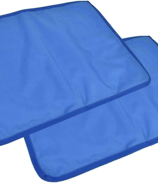 Vinsani Cool Gel Pad Pillow Inlay, Pack of 2 for Natural Comfort