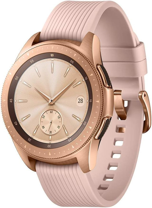 Samsung Galaxy Watch (42mm, Gps) Rose Gold Case + Pink Strap