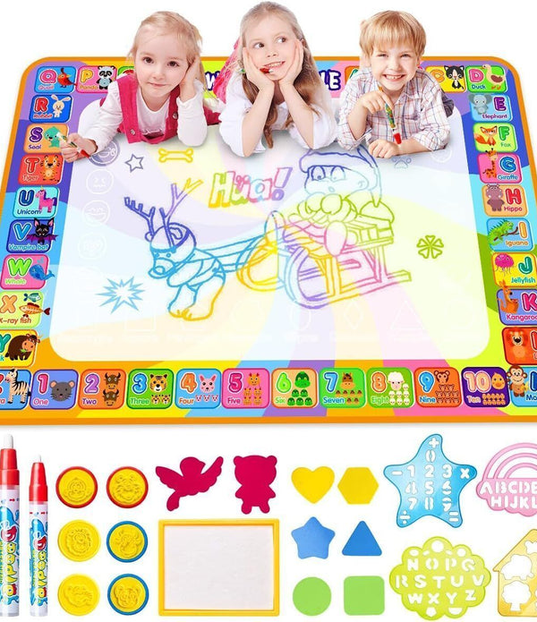 Baztoy Aqua Dibujo Doodle Magic Drawing Mat for Kids 3-8 Years