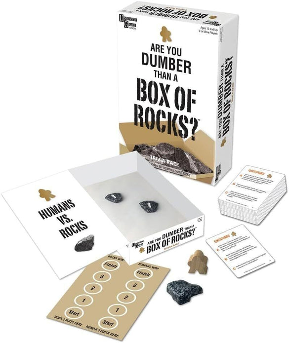 Are You Dumber Than A Box Of Rocks University Games -  New