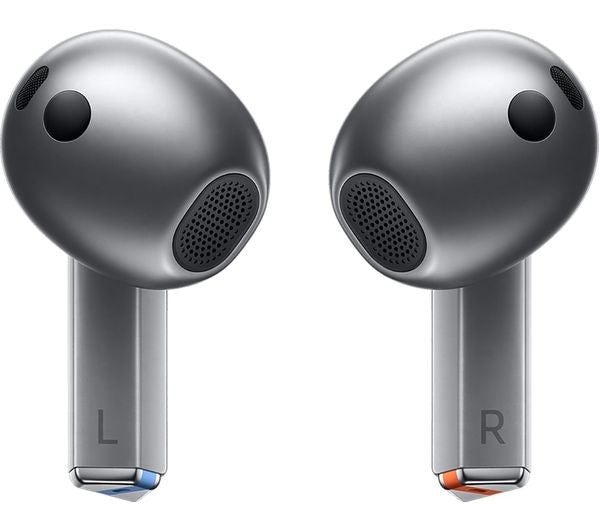 SAMSUNG Galaxy Buds3 Wireless Bluetooth Noise-Cancelling Earbuds - Silver