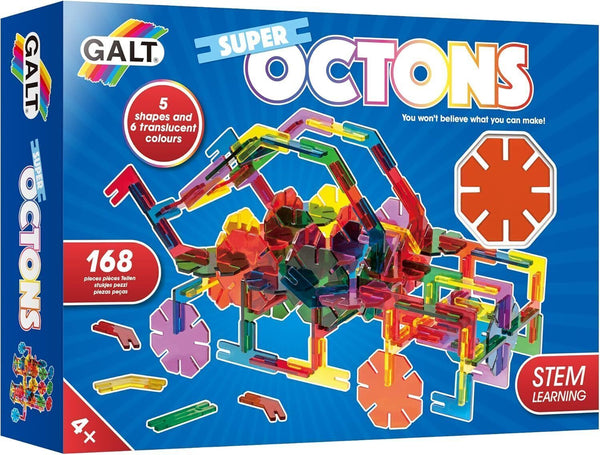 Galt Toys, Super Octons, Construction Toy, Ages 4 Years Plus - BRAND NEW