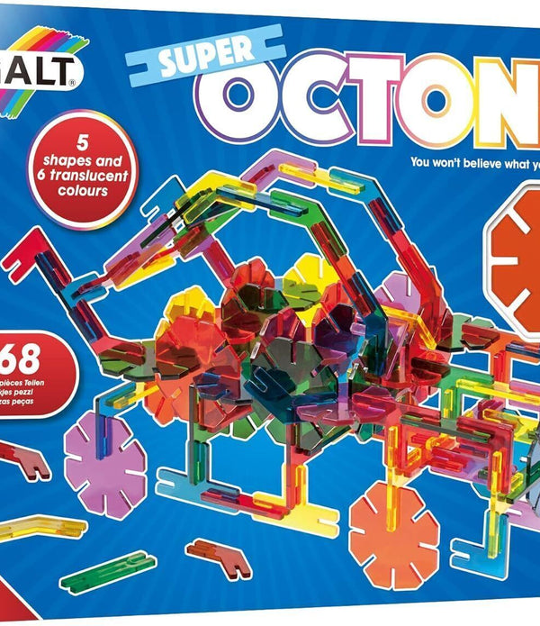 Galt Toys, Super Octons, Construction Toy, Ages 4 Years Plus - BRAND NEW