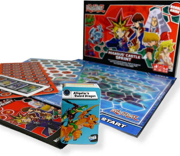 Yu Gi Oh Board Game Pegasus Castle Sprint Gift Toy Race Around The Duelist