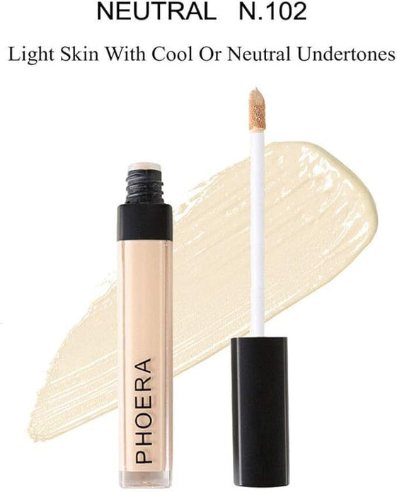 Phoera Full Coverage Concealer 7ml #102 Neutral � Long Lasting