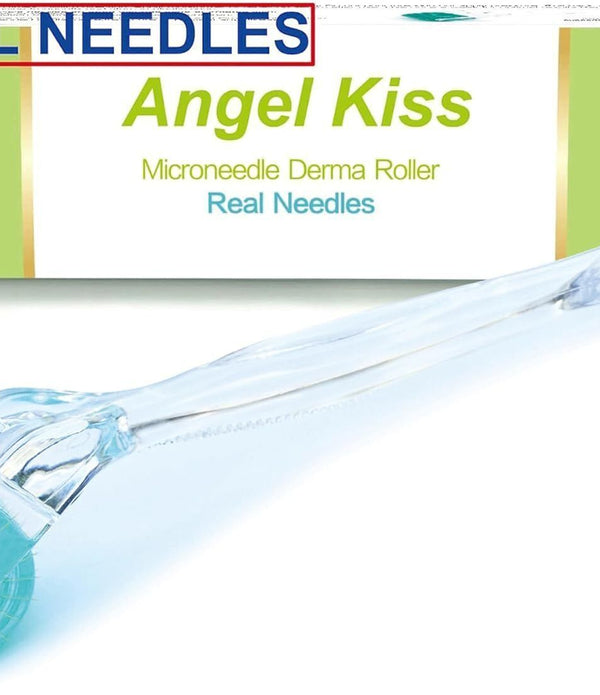 Angel Kiss Derma Roller 1.0mm - Microneedling Tool for Face & Body